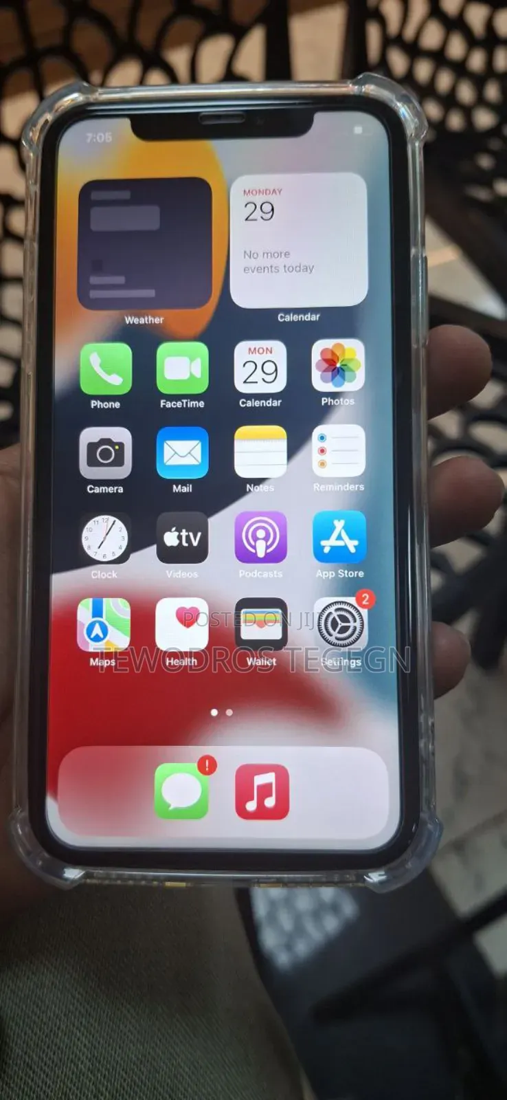 New Apple iPhone 11 128 GB Black