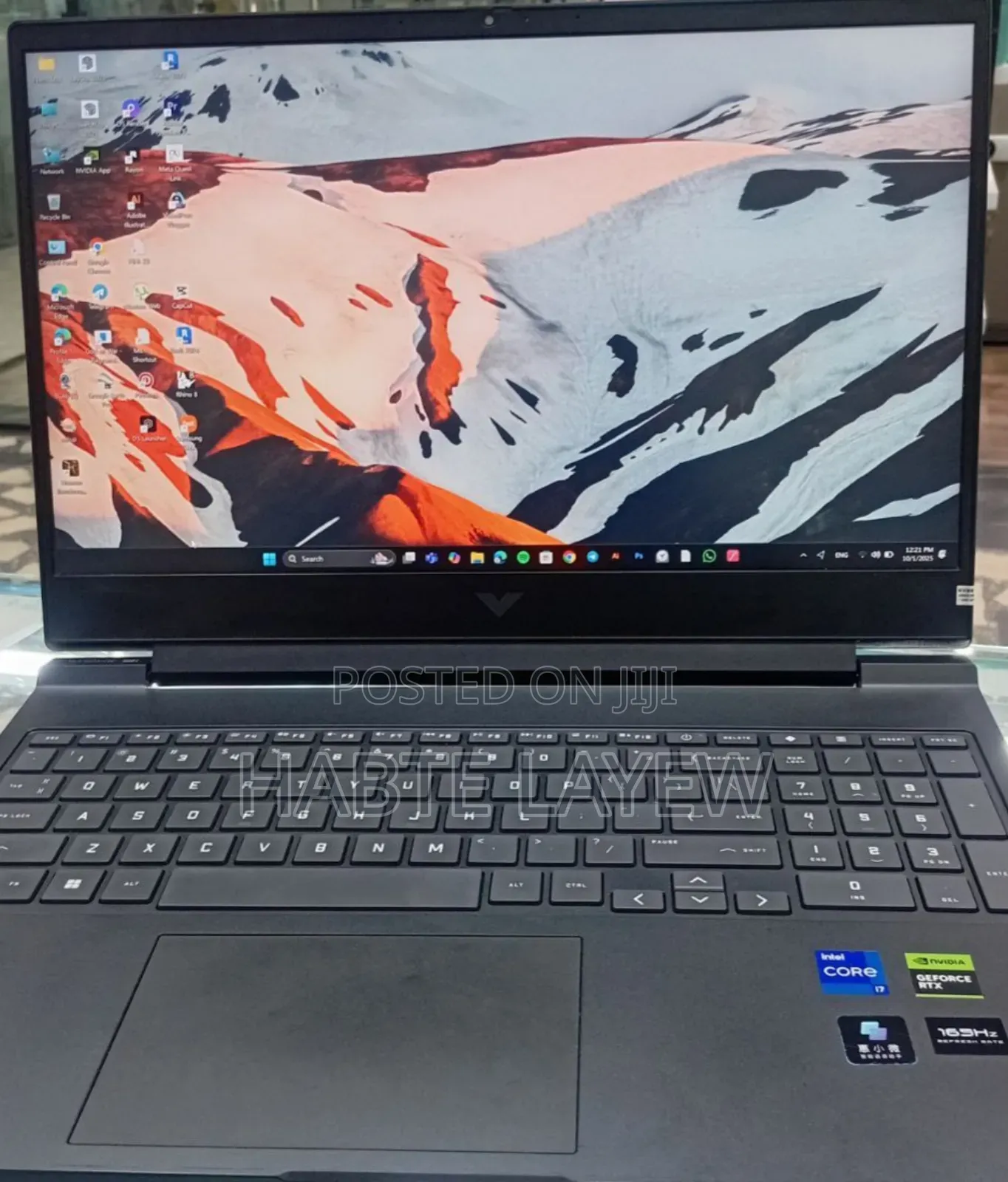 New Laptop HP Victus 16 16GB Intel Core I7 SSD 1T