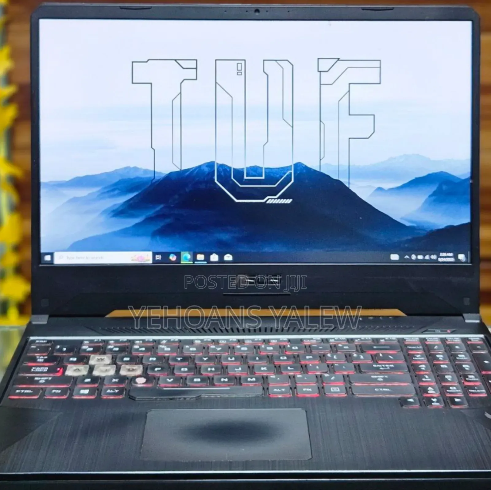 New Laptop Asus TUF Gaming A15 16GB AMD Ryzen 7 SSD 512GB