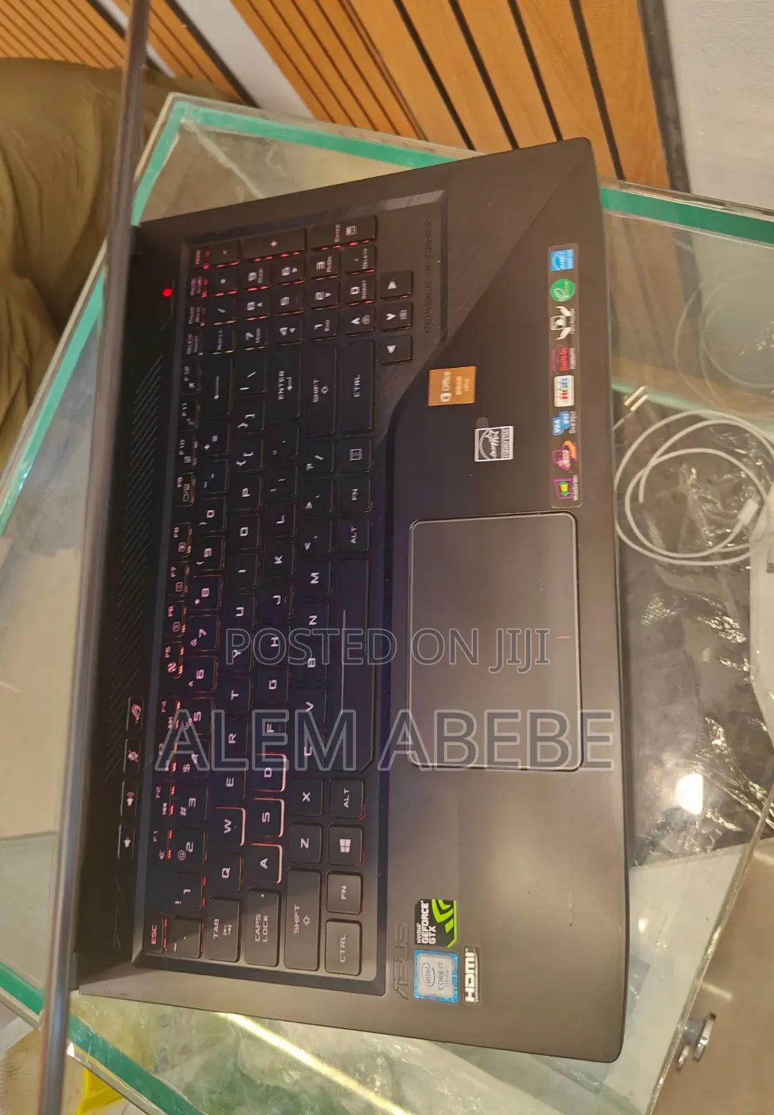 New Laptop Asus ROG Strix G15 12GB Intel Core I7 HDD+SSD 1.5T