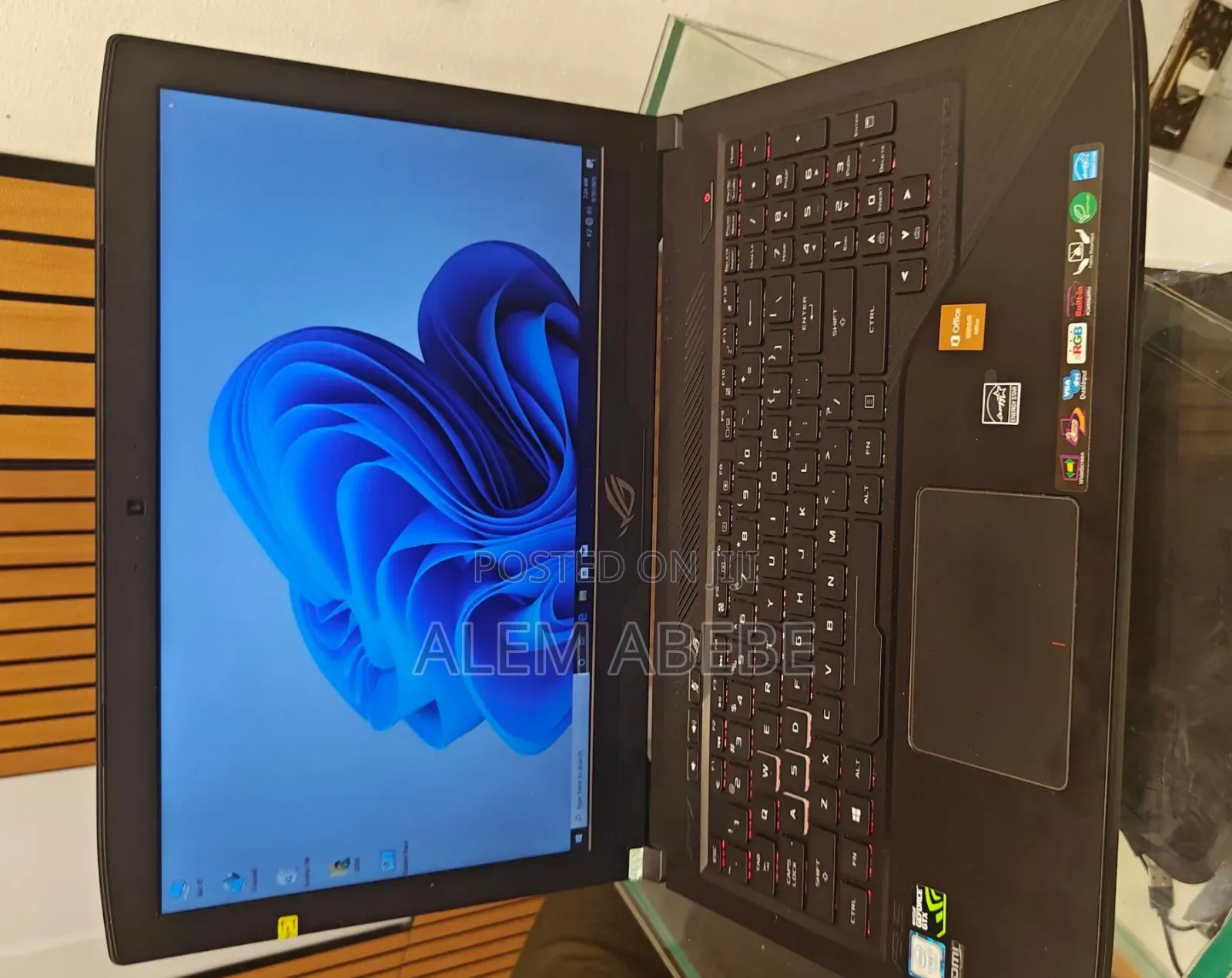 New Laptop Asus ROG Strix G15 12GB Intel Core I7 HDD+SSD 1.5T