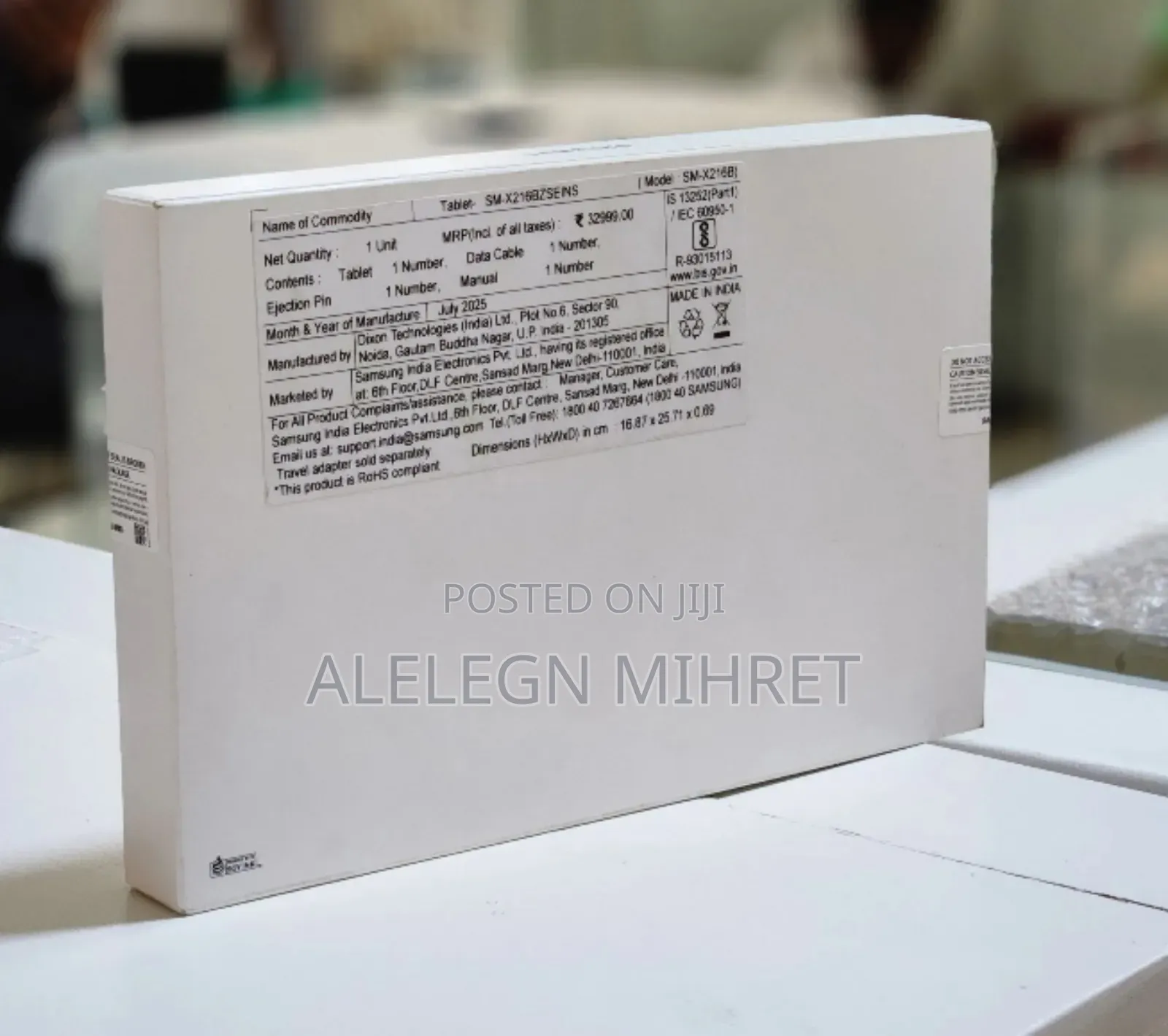 New Samsung Galaxy Tab A9 128 GB Silver