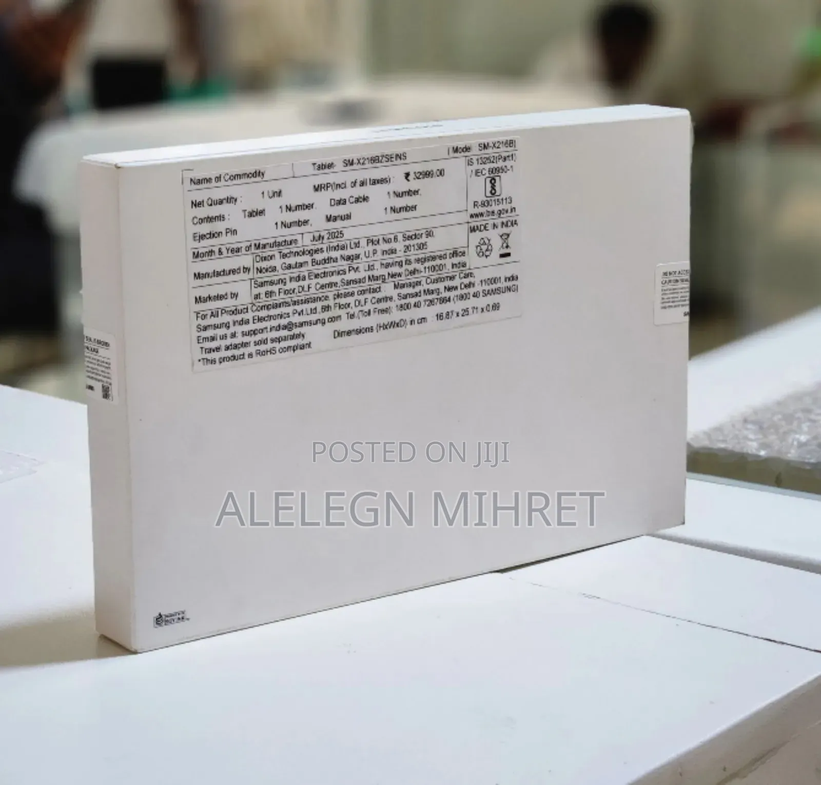 New Samsung Galaxy Tab A9 128 GB Silver