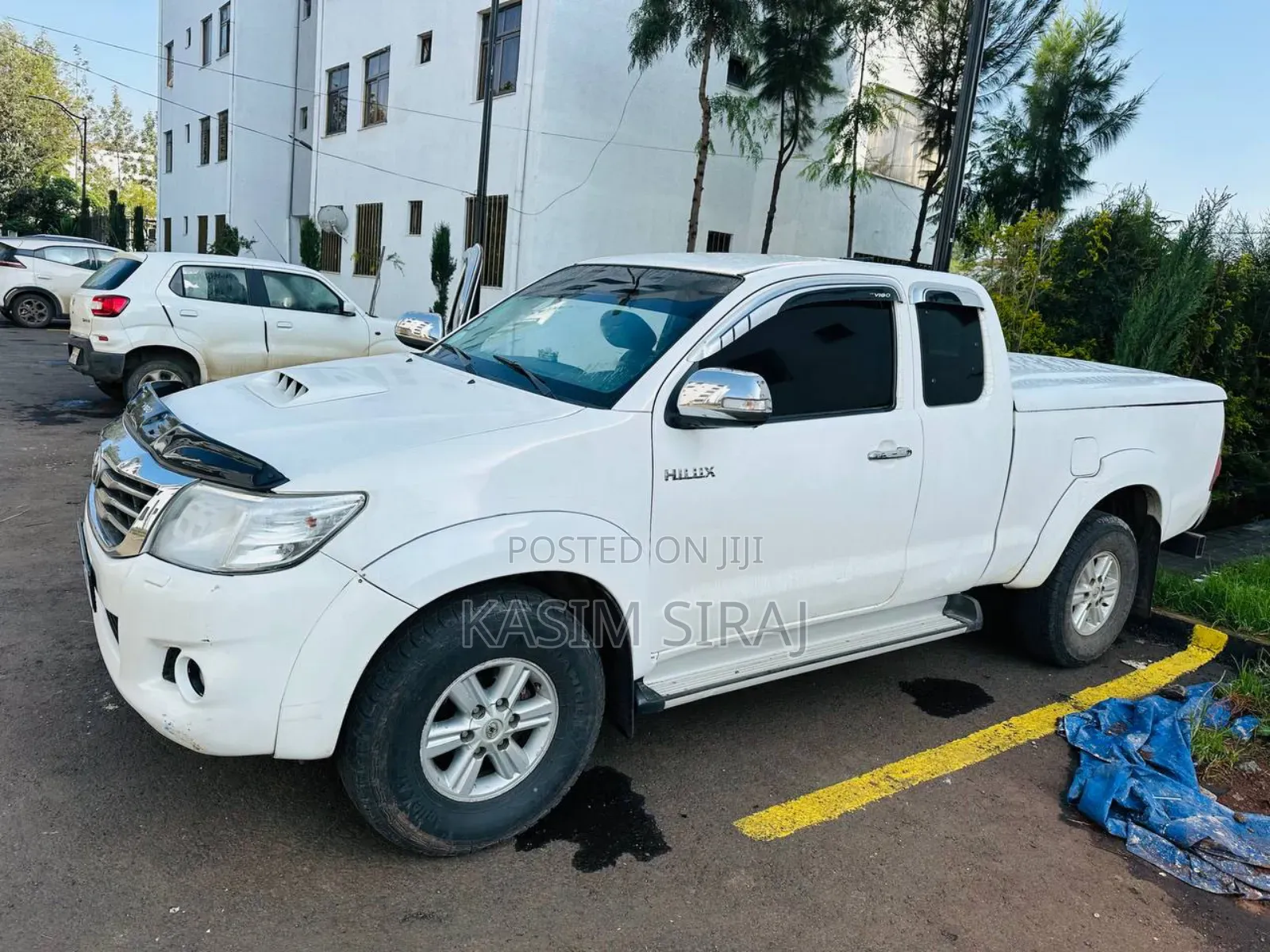 Toyota Hilux 3.0 D-4D 4x4 2013 White