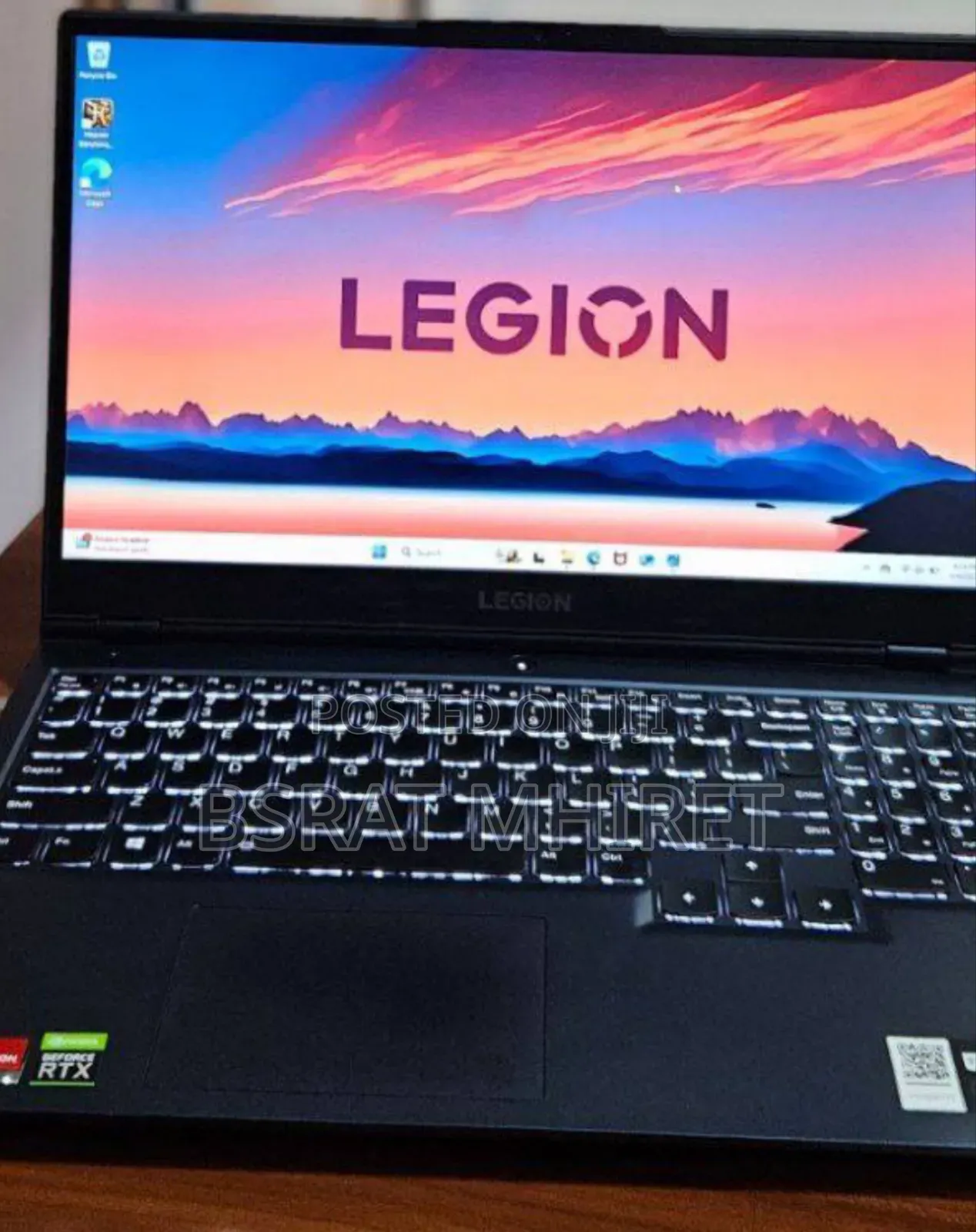 New Laptop Lenovo Legion 5 16GB AMD Ryzen 5 SSD 1T