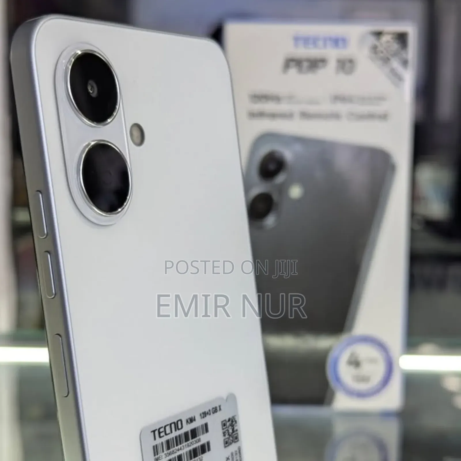 New Tecno Pop 10 64 GB Black