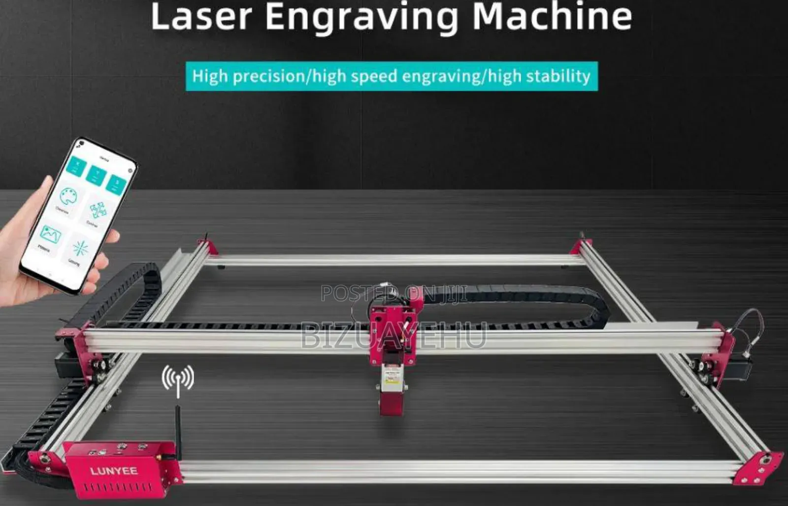 CNC Laser Cutting and in Graving Machine 80w