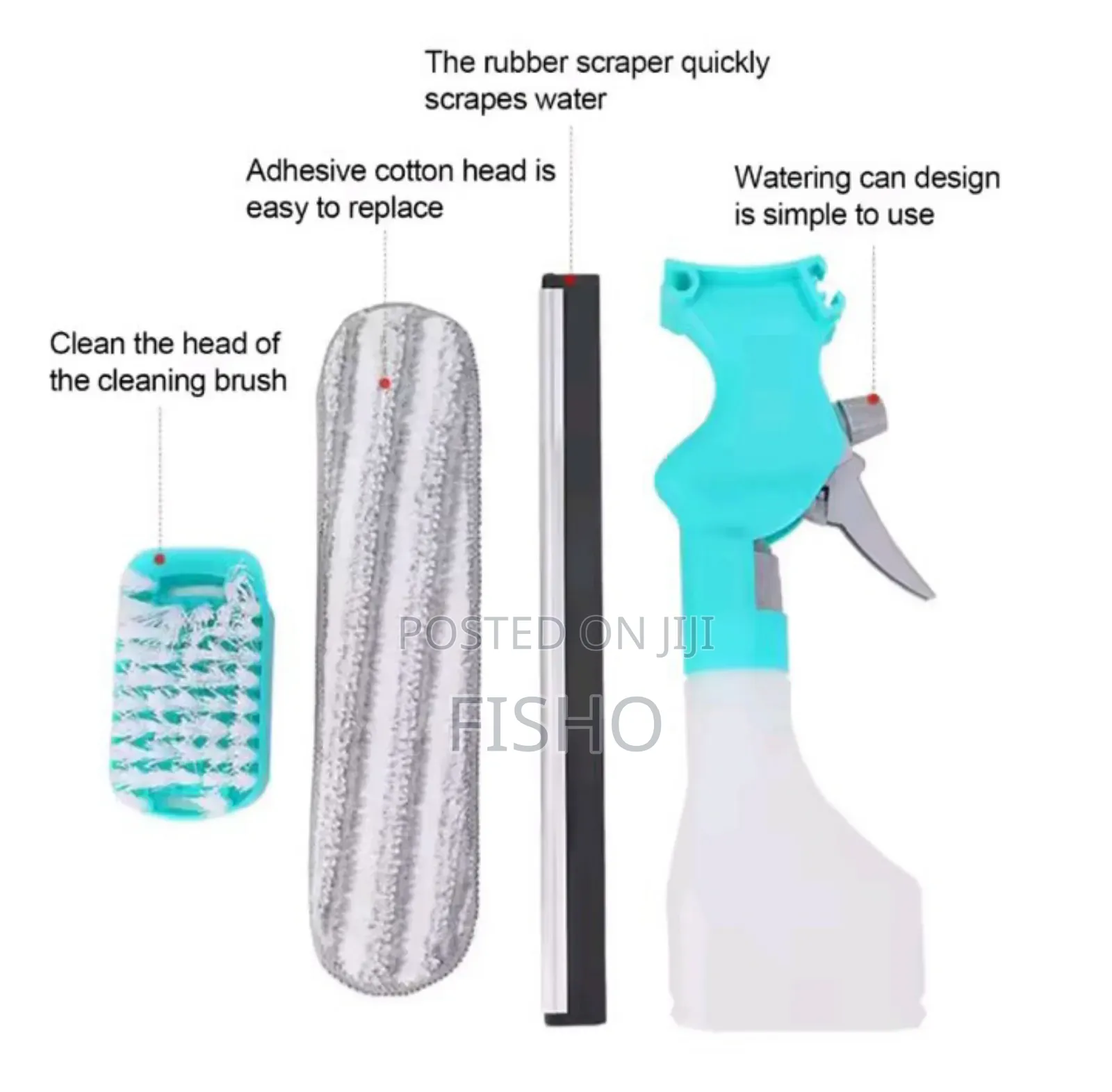 4in1 Spray Window Cleaner
Easy to Clean Glass
Charm Clean
