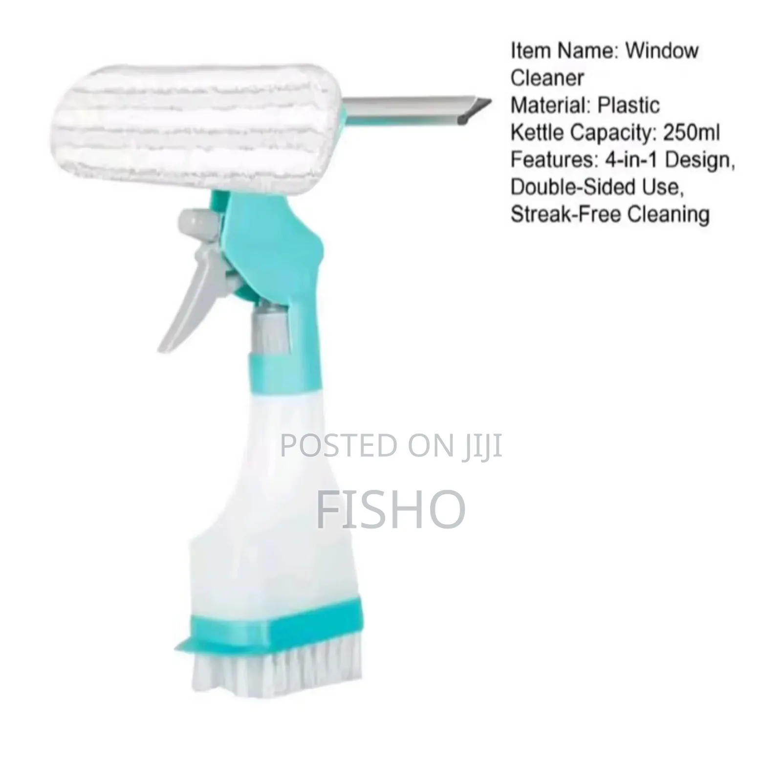 4in1 Spray Window Cleaner
Easy to Clean Glass
Charm Clean