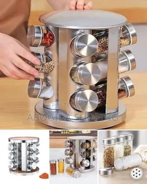 Photo - Rotating Spice Rack (12 Jar)