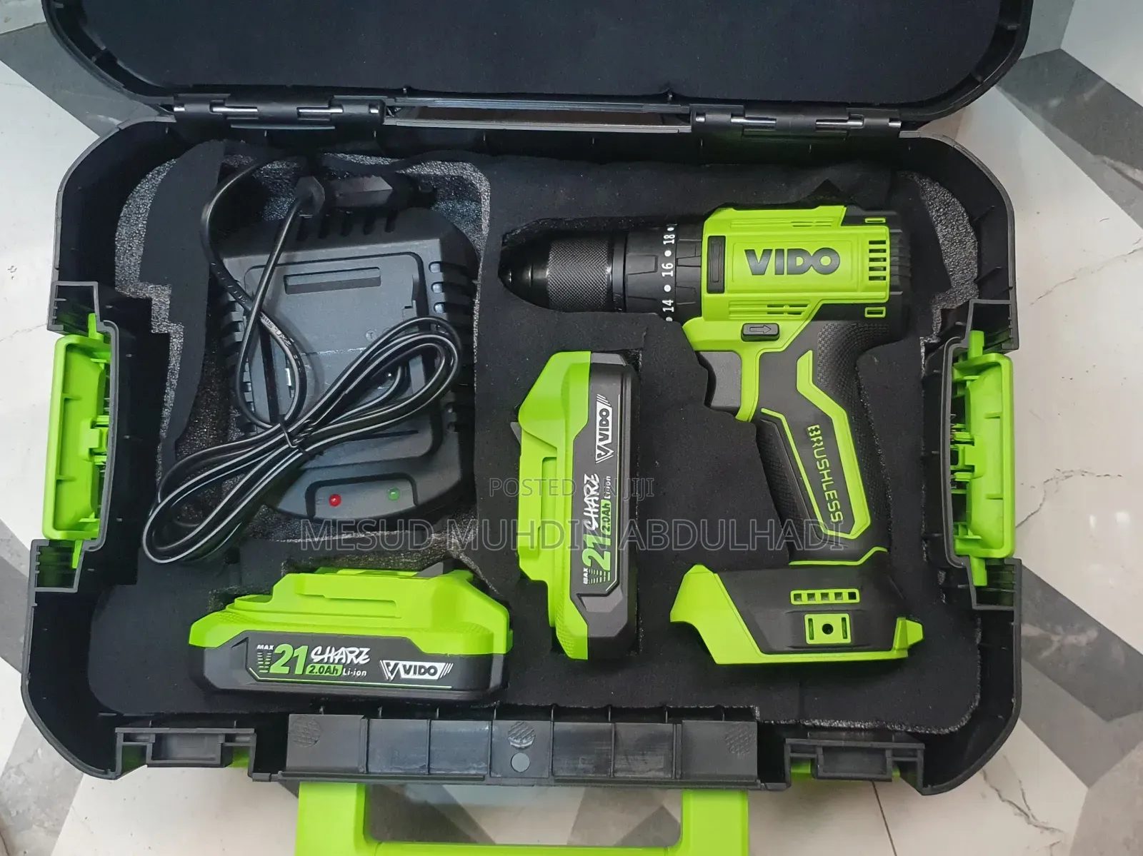 Vido Charger Drill 21v