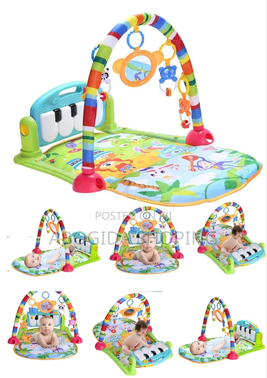 Multifunction Piano Fitness Rack Mat