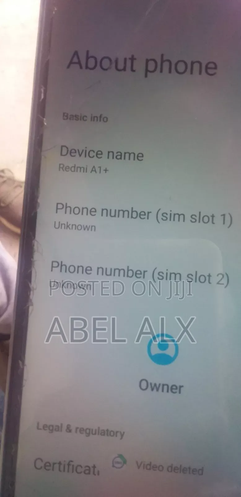 Xiaomi Redmi A1+ 32 GB Black