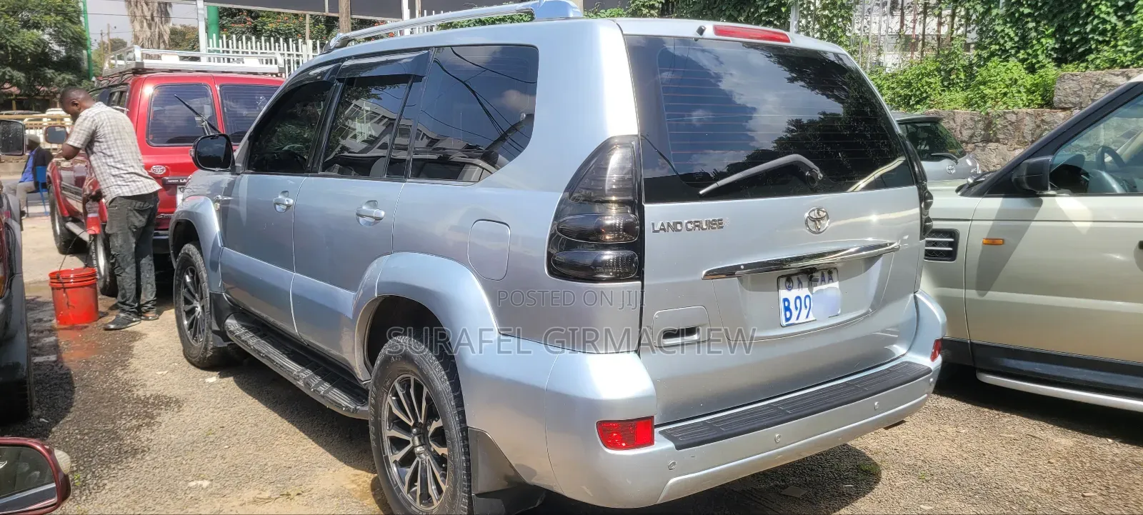 Toyota Land Cruiser 2005 Silver