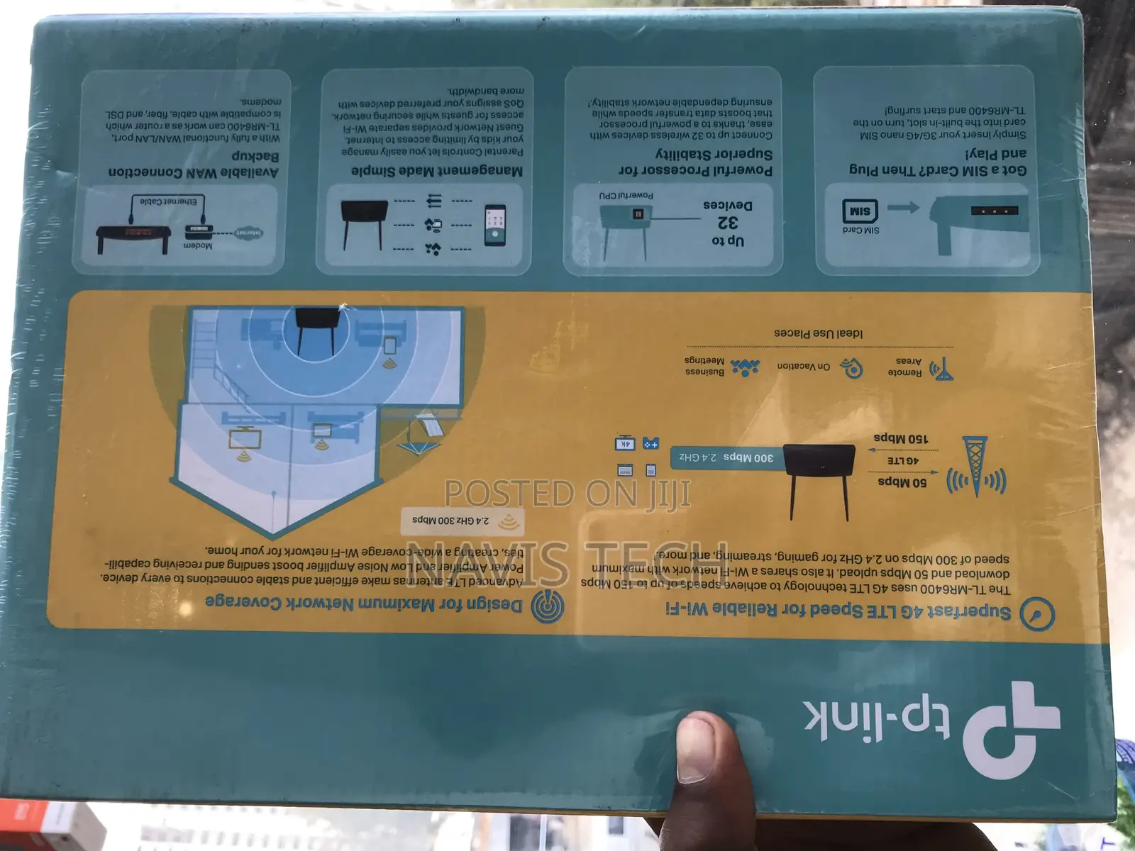 Tplink Mr6400 4g Router (Sim Card )