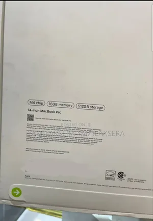 New Apple MacBook Pro 2024 M4 14-Inch 16GB Apple M4 Pro SSD 512GB