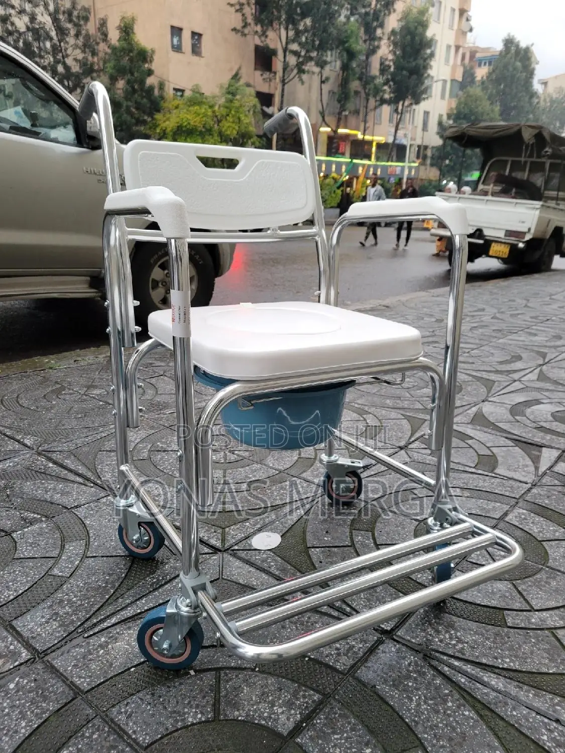 Hospital Medical Chair瓷፸commode Chair曲三wheelchair Bath Chair“”凹pot