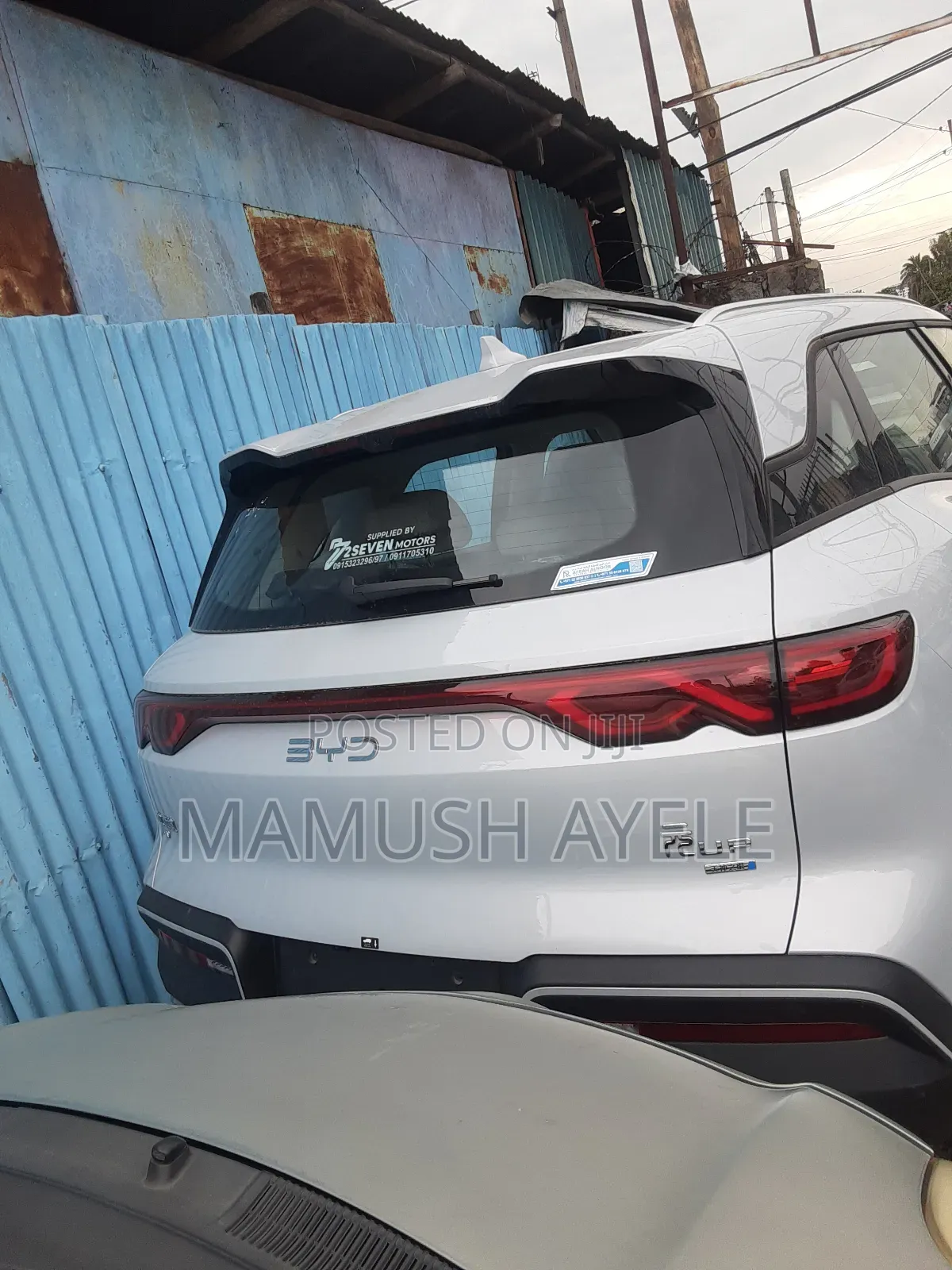 New BYD Yuan Up 2025 White