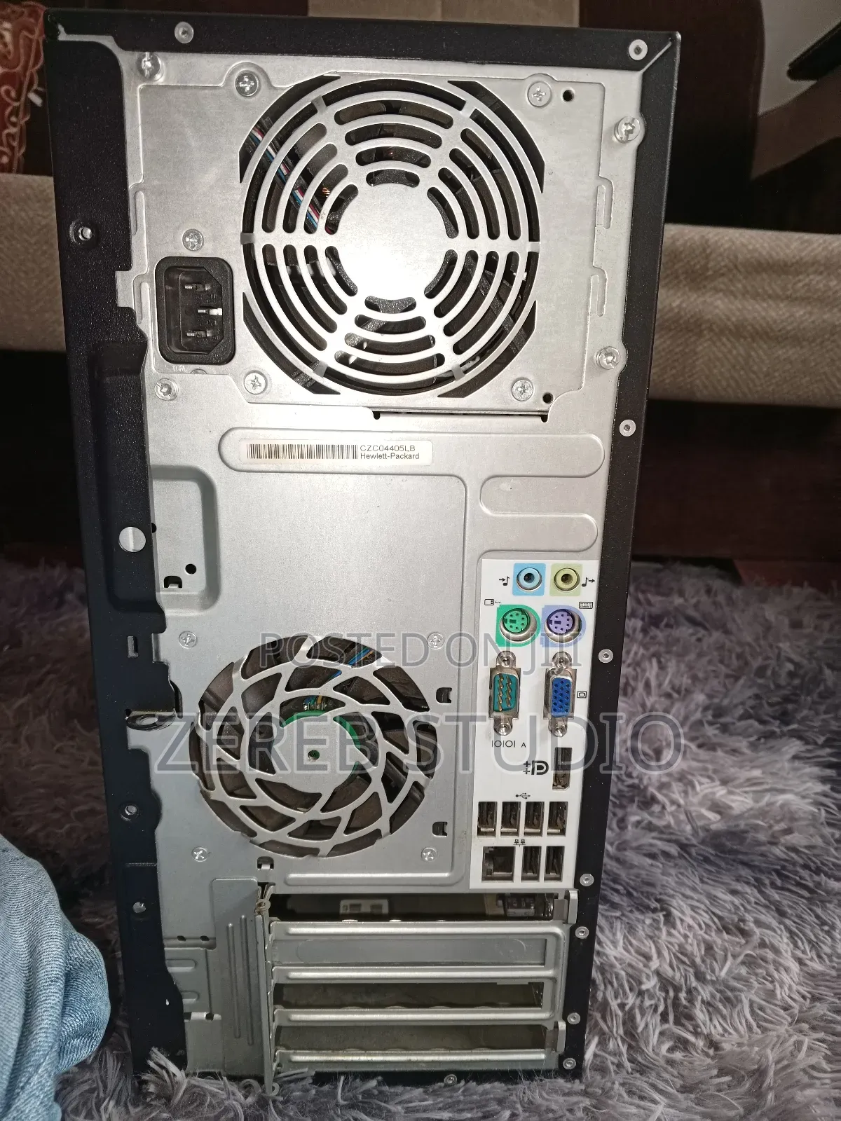 Desktop Computer HP 4GB Intel Core 2 Duo SSD 128GB