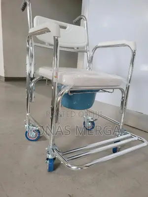 Photo - Back,Aluminum Bath Chair巉፱bath Chair Has a Thick Layer君።Commode Chair