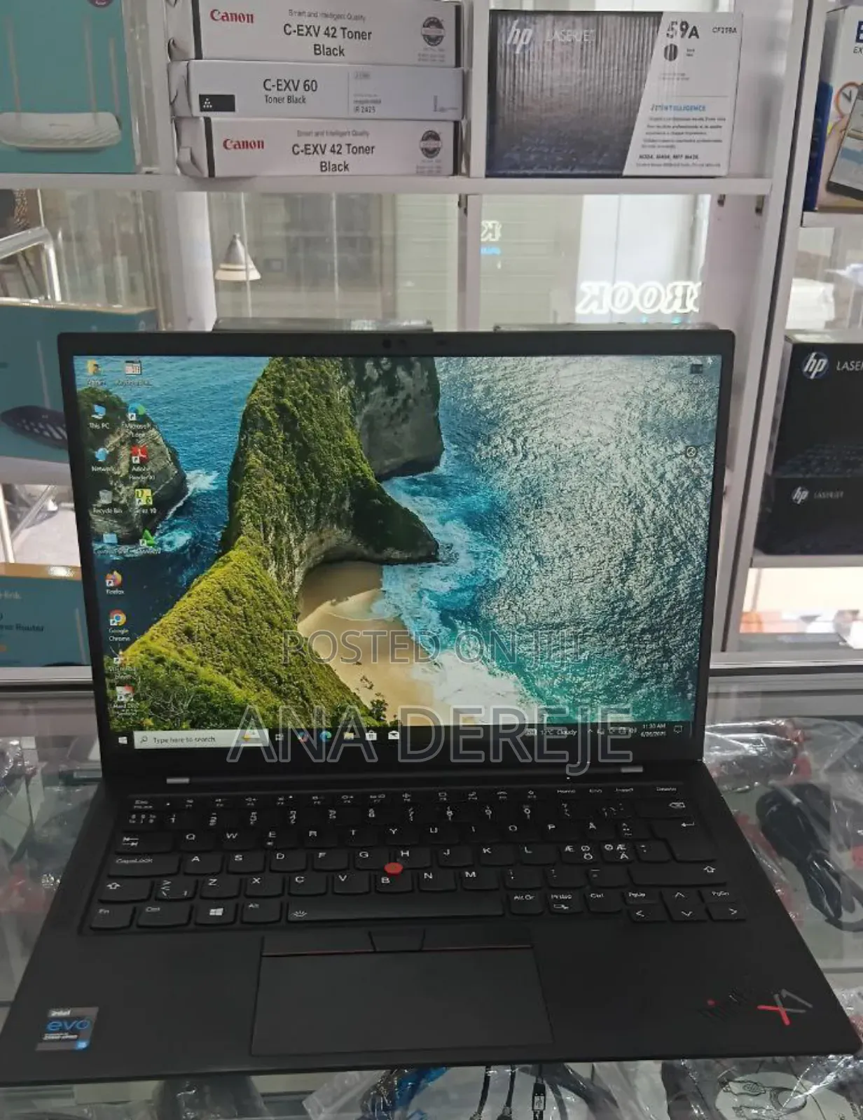 New Laptop Lenovo ThinkPad X1 Carbon 16GB Intel Core I5 SSD 512GB