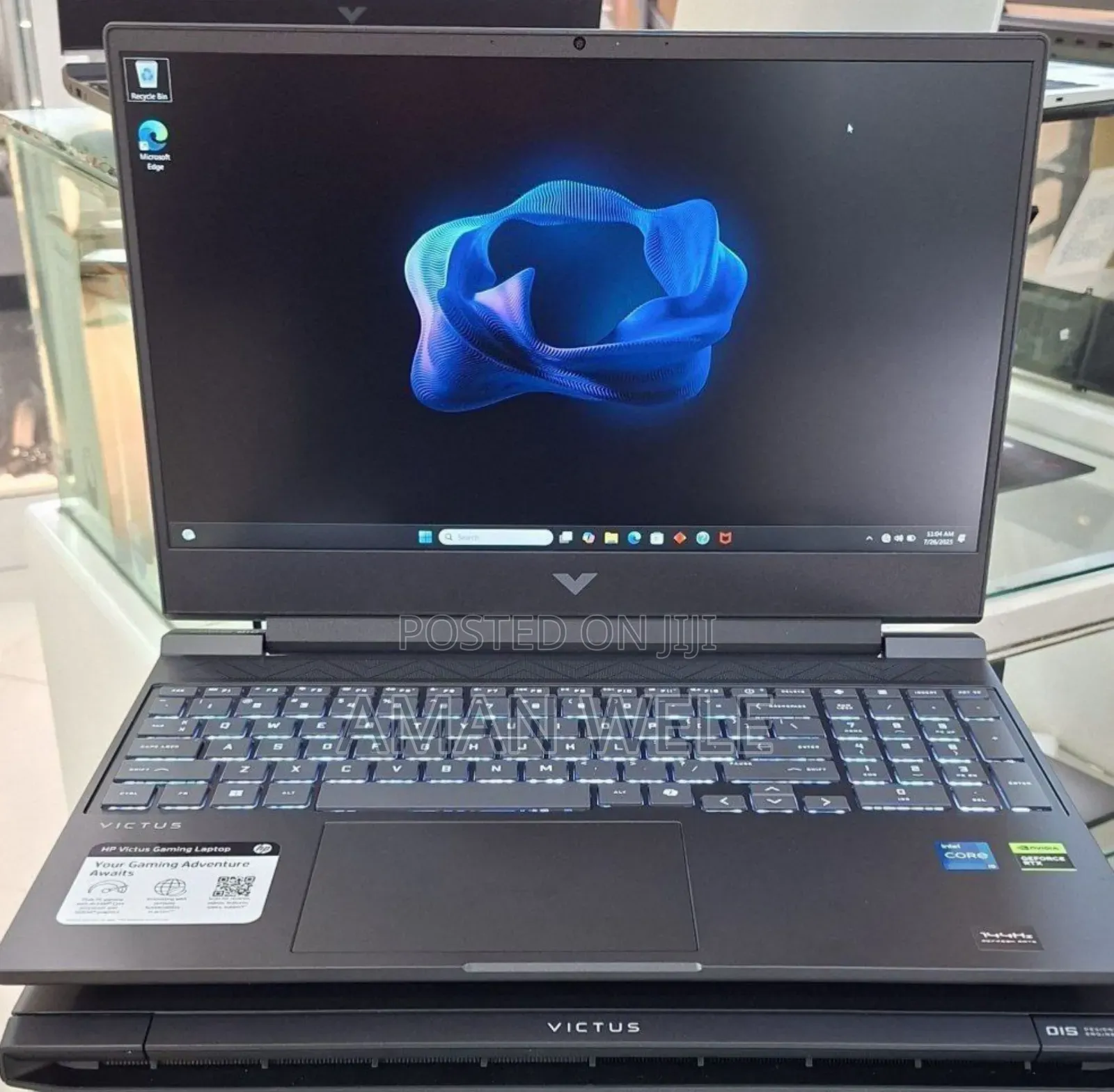 New Laptop HP Victus 15 8GB Intel Core I5 SSD 512GB