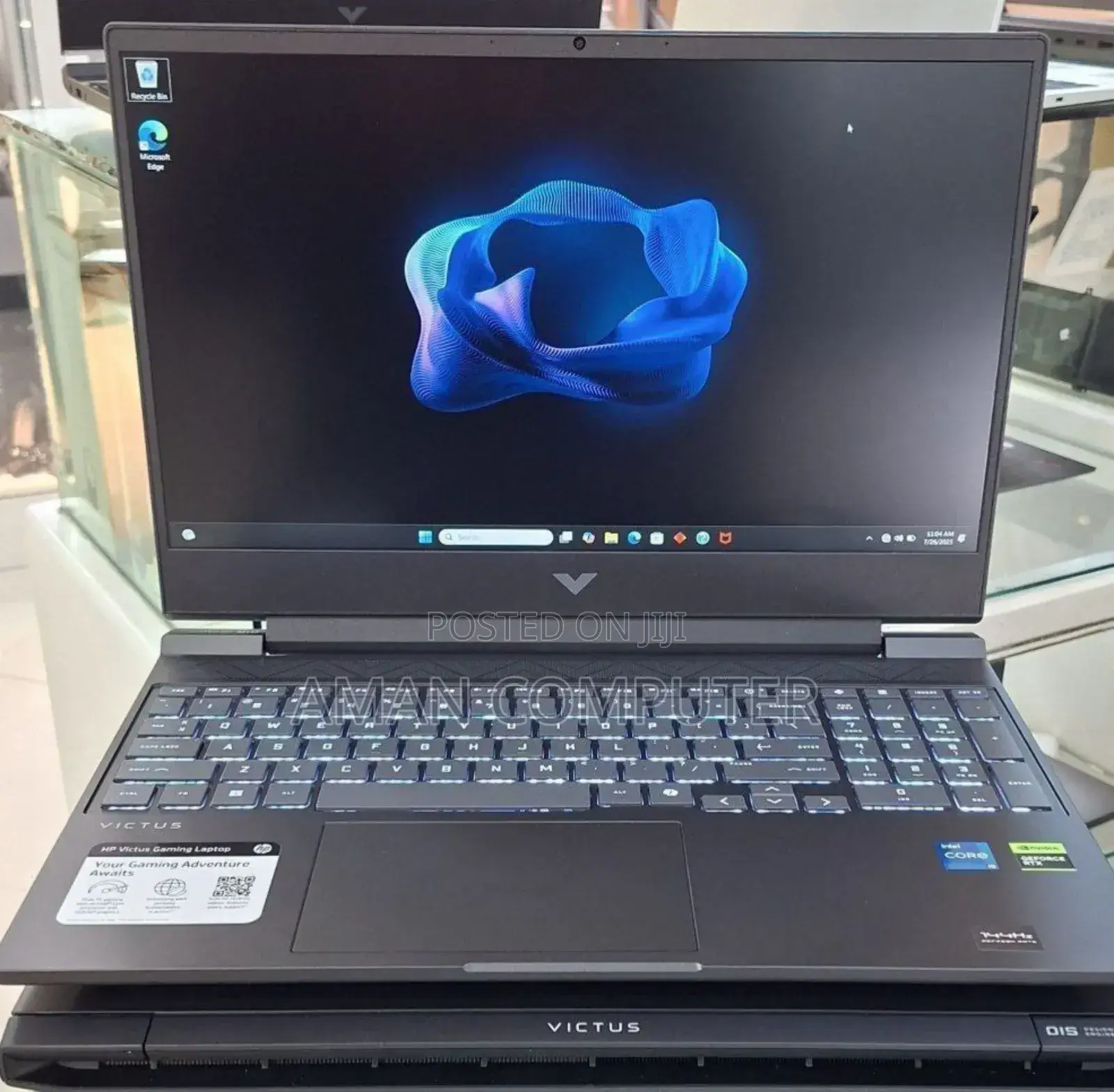 New Laptop HP Victus 15 8GB Intel Core I5 SSD 512GB
