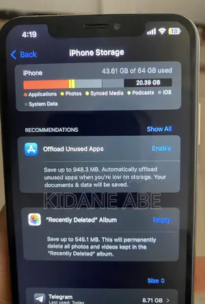 Apple iPhone XS Max 64 GB Gold