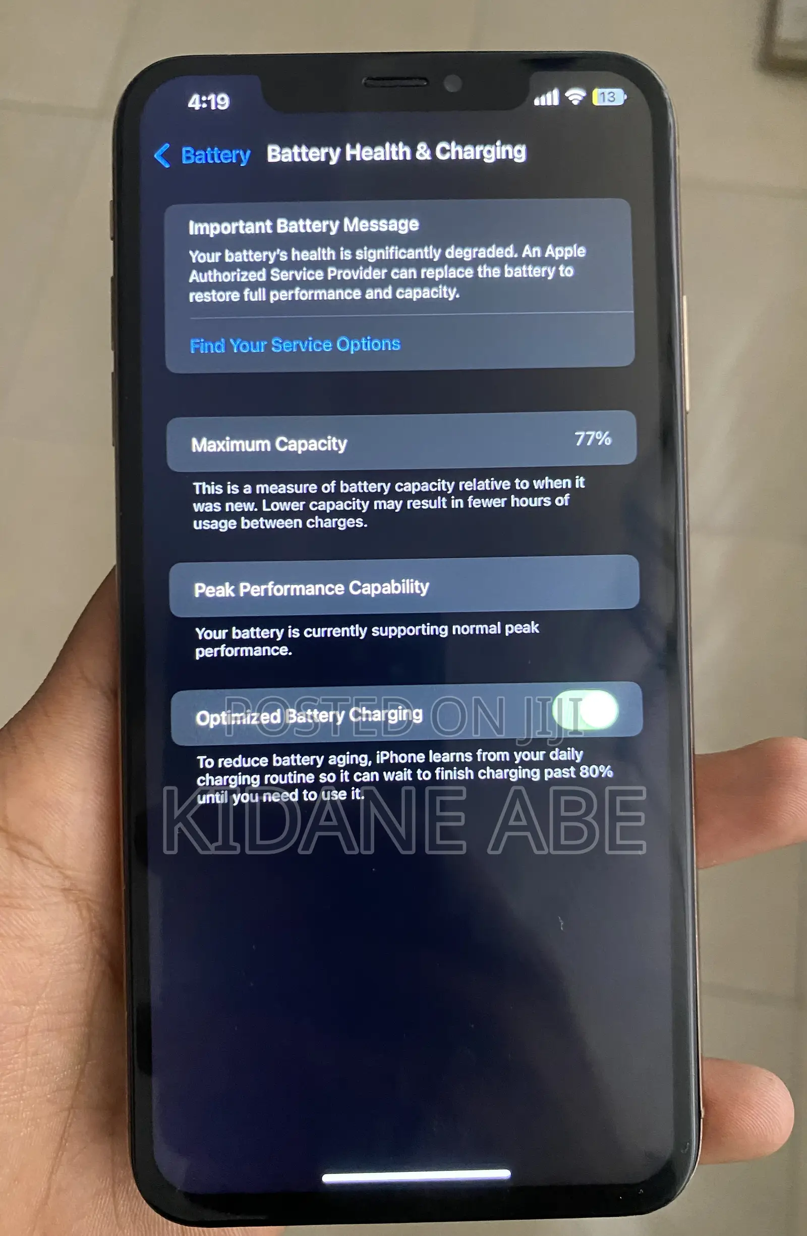 Apple iPhone XS Max 64 GB Gold