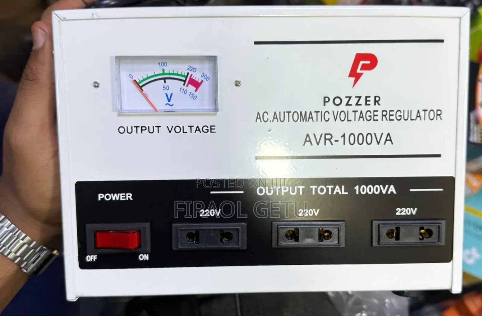 Pozzer Pz-Avr 1000va
