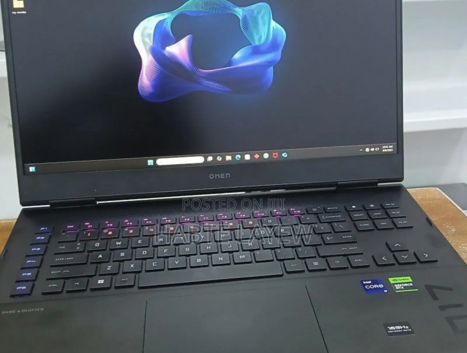 New Laptop HP Omen 17 32GB Intel Core I9 SSD 2T