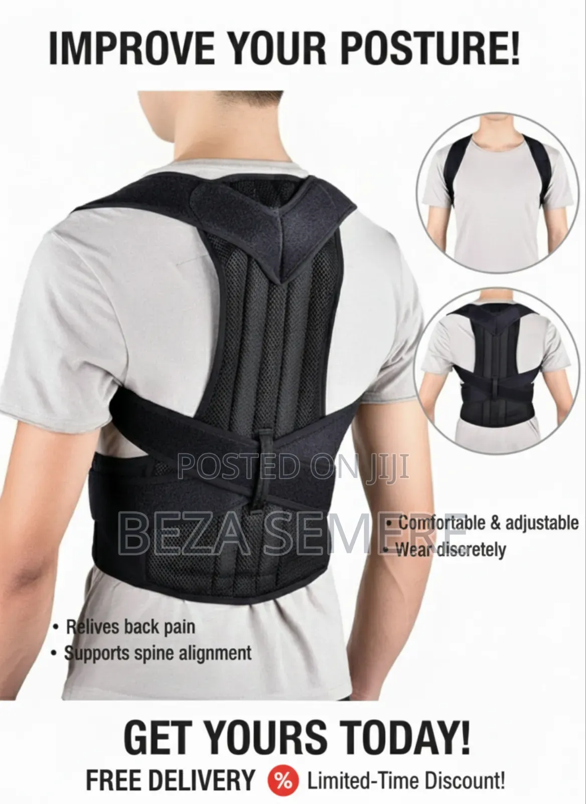 Posture Correction Belts Convertible ●