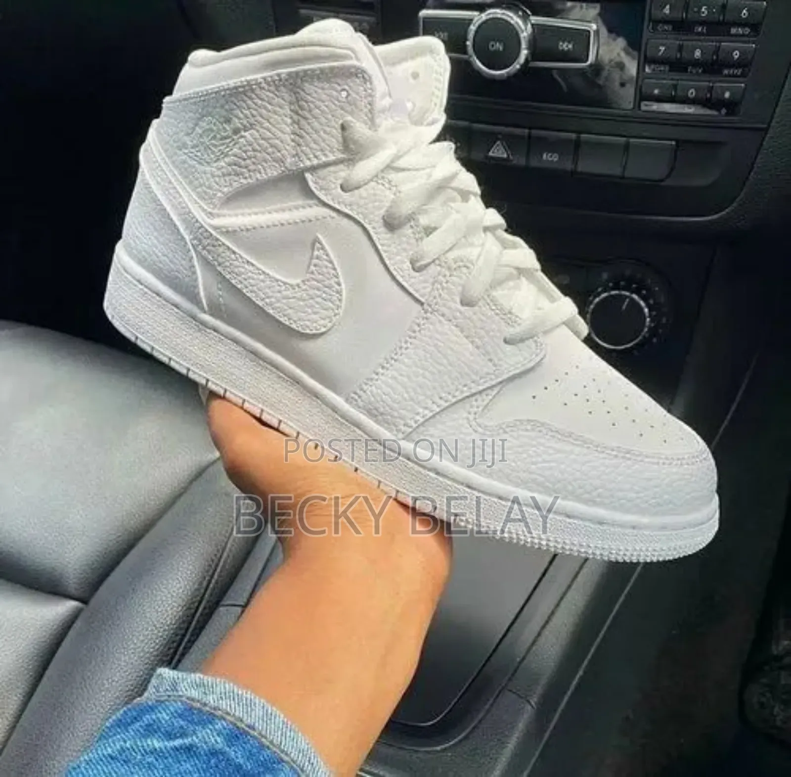 Air Jordan 1 High Og Triple White Shoes