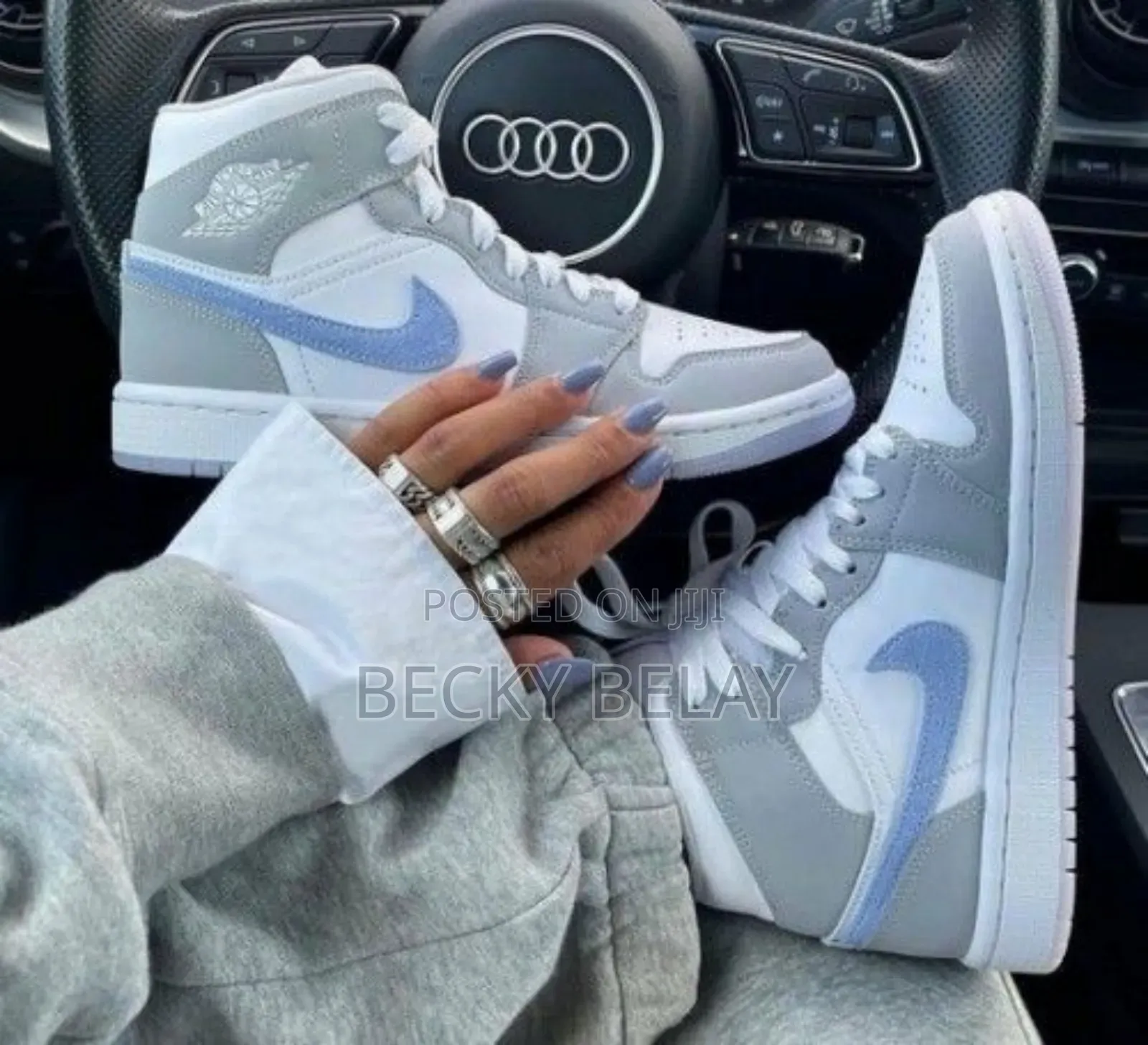 Air Jordan 1 High Og Wolf Grey Shoes