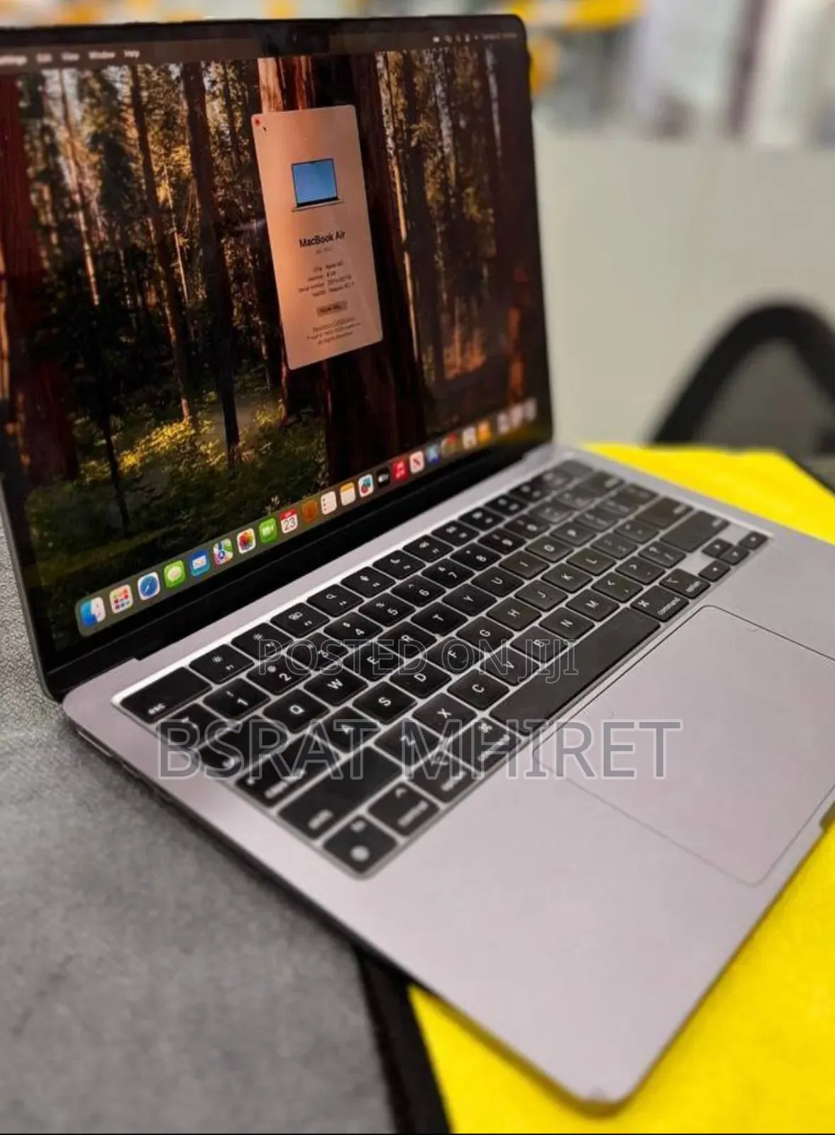 New Laptop Apple MacBook Air 2022 M2 8GB Apple M2 SSD 256GB