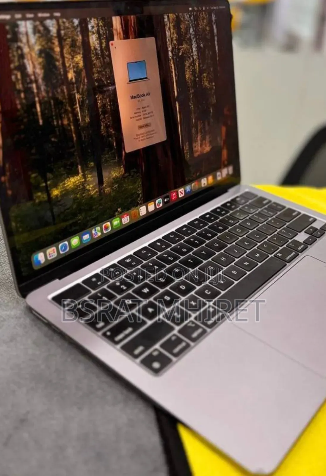 New Laptop Apple MacBook Air 2022 M2 8GB Apple M2 SSD 256GB