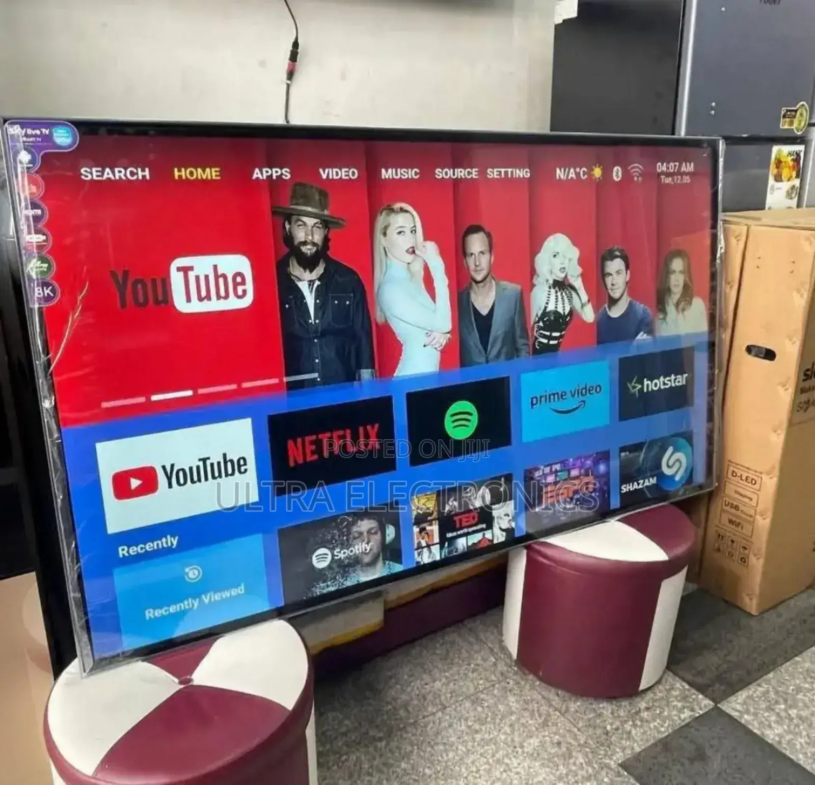Octa 43 Inch Smart Double Tv
