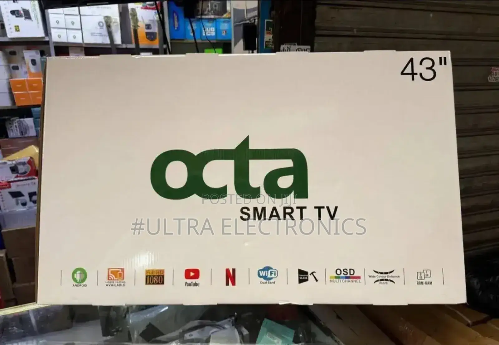 Octa 43 Inch Smart Double Tv