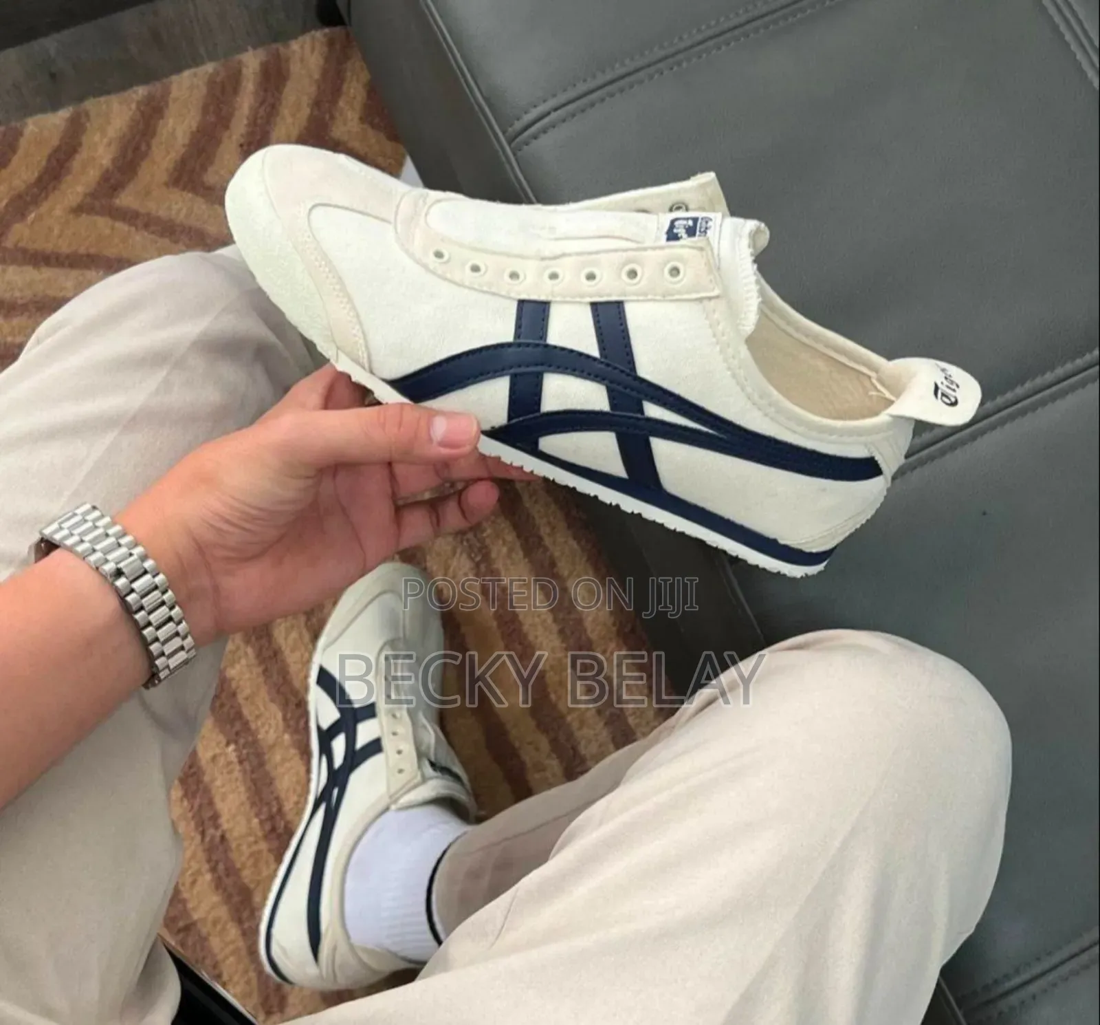 Onitsuka Tiger Mexico 66 "Birch Black" Sneaker Shoes