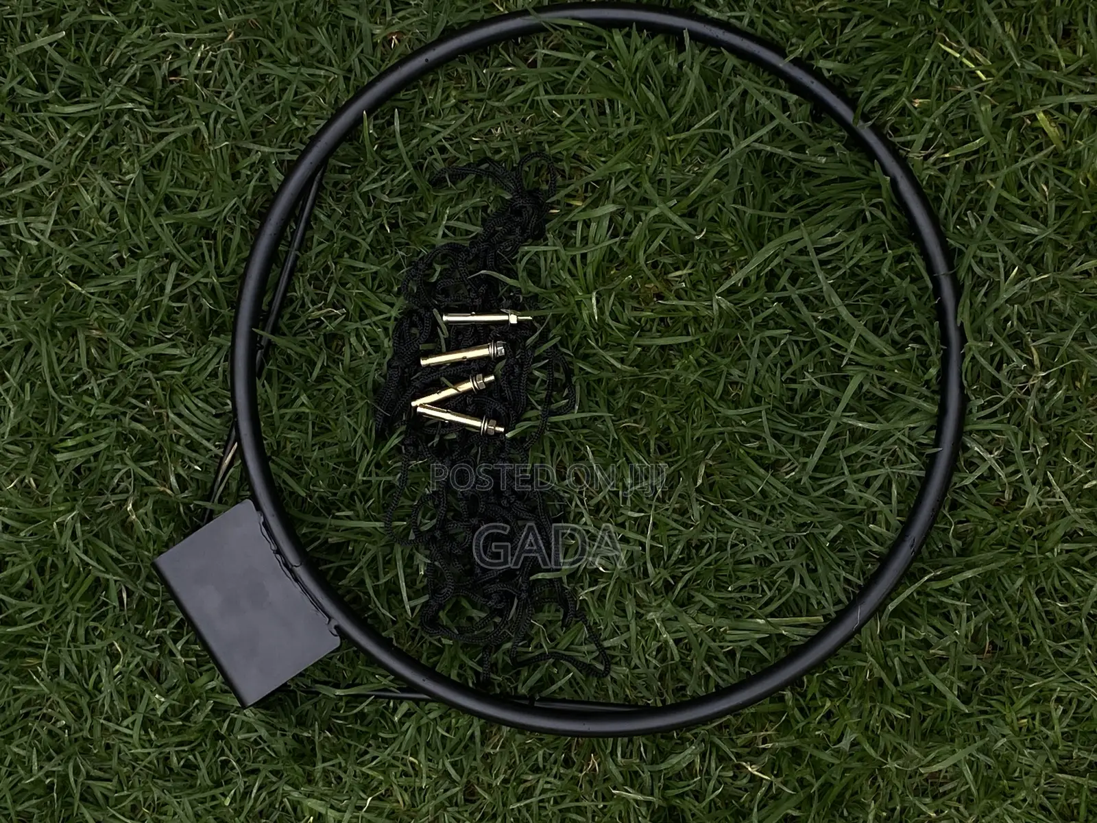 All Black Basketball Hoop