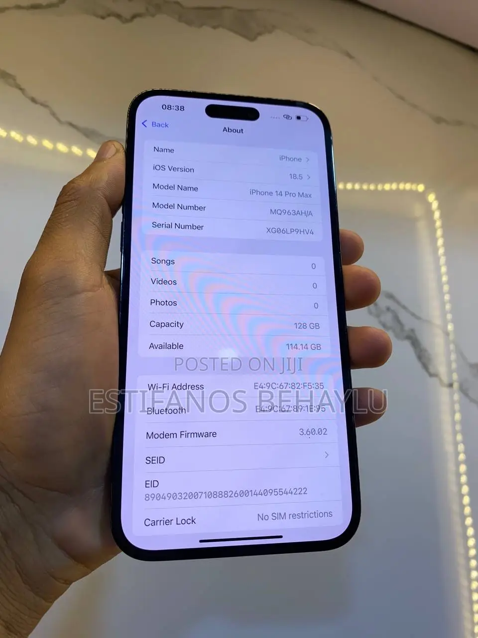 Apple iPhone 14 Pro Max 128 GB Black