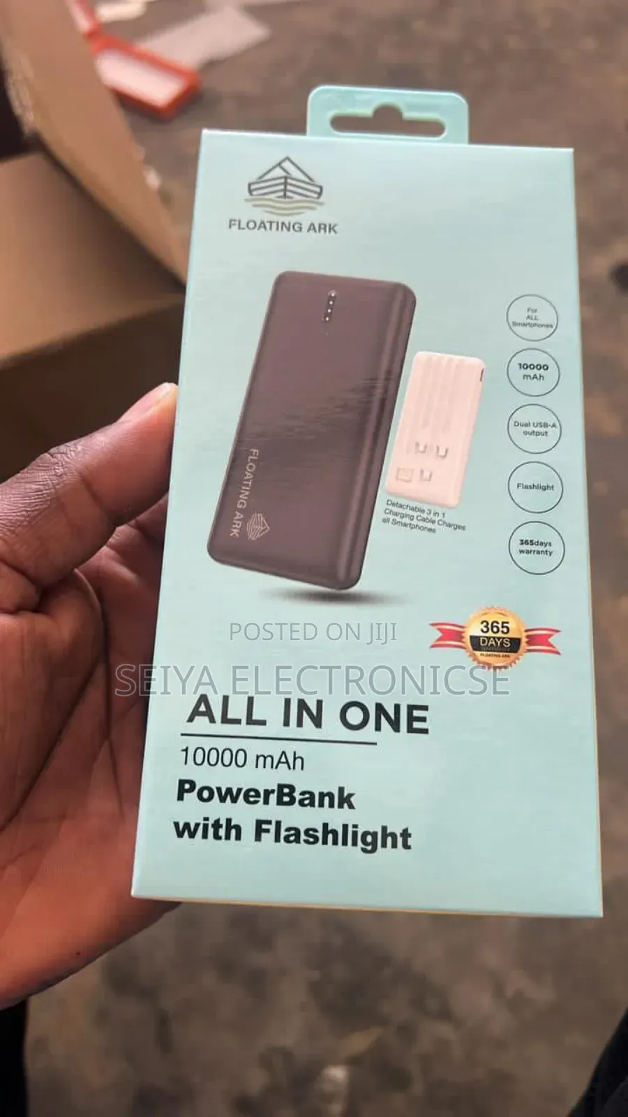 Floating Ark Power Bank 10,000 Mah