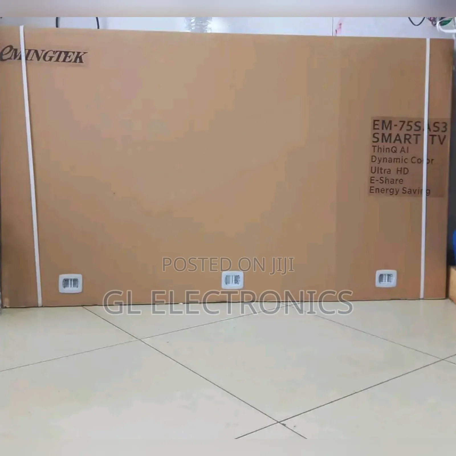 Emengtek 75 Inch Framless