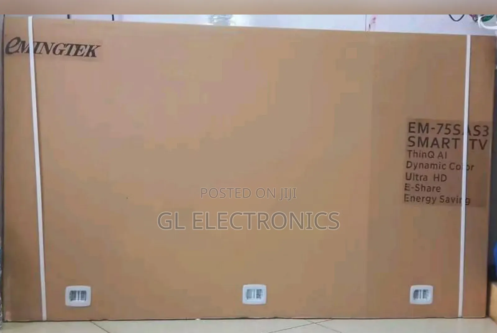 Emengtek 75 Inch Framless