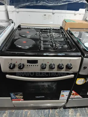 National 60×60 Oven – 2 Gas + 2 Electric Combo!