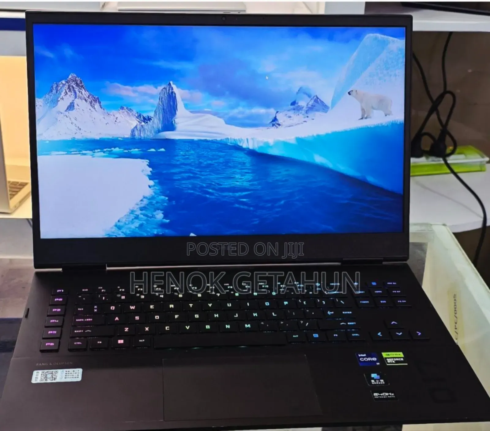 New Laptop HP Omen 17 16GB Intel Core i9 SSD 1T