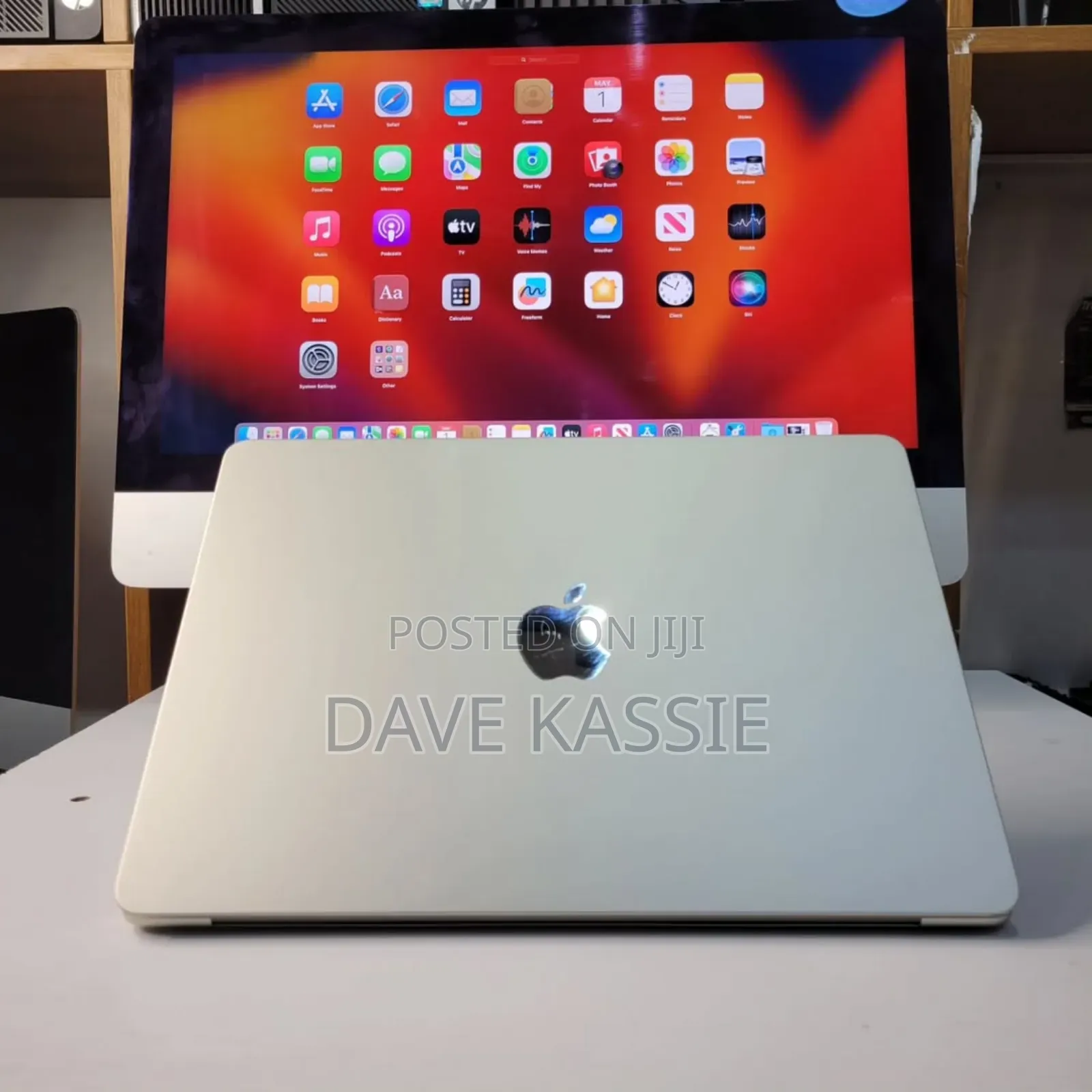 New Laptop Apple MacBook Air 2024 M3 15-Inch 8GB Apple M3 SSD 256GB