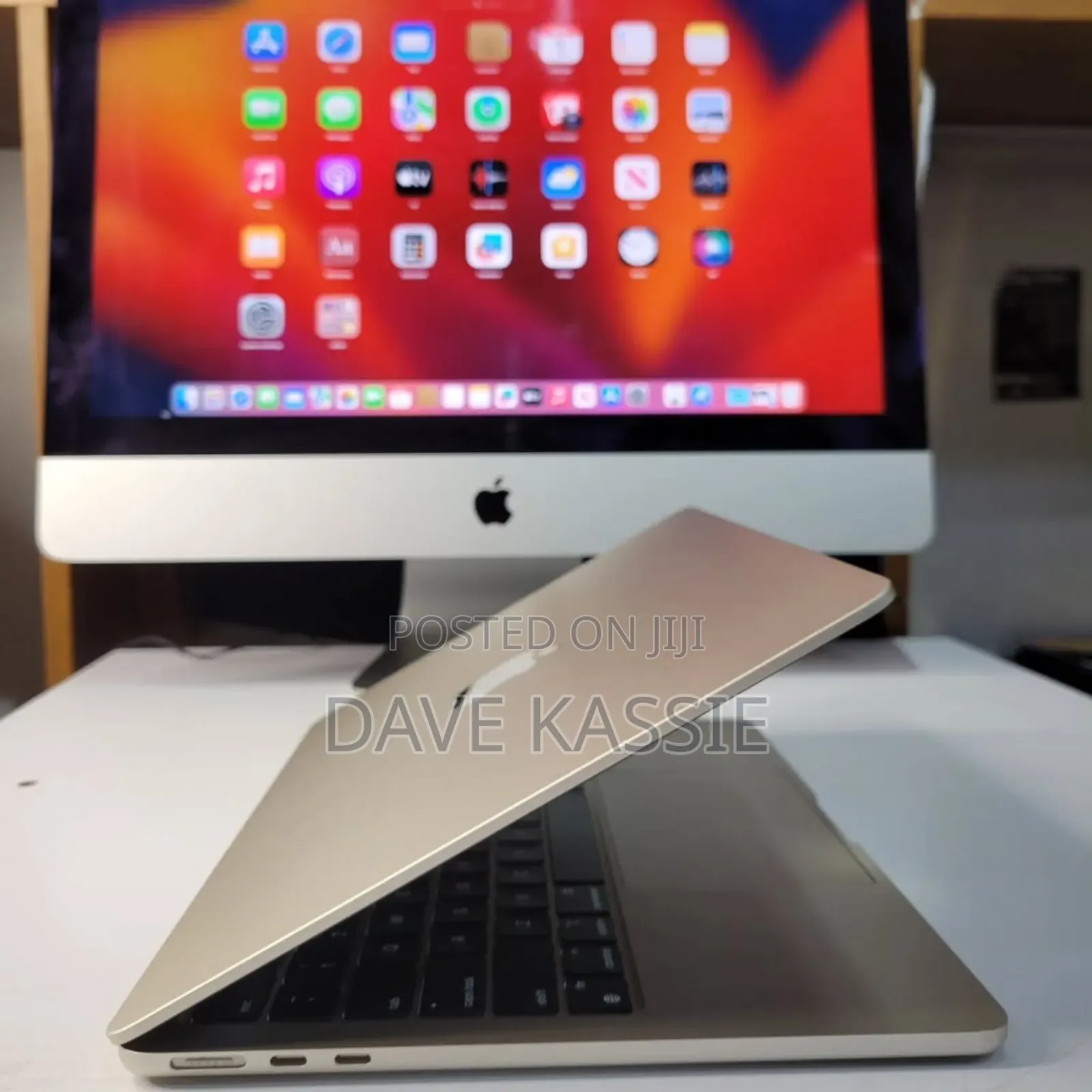 New Laptop Apple MacBook Air 2024 M3 15-Inch 8GB Apple M3 SSD 256GB