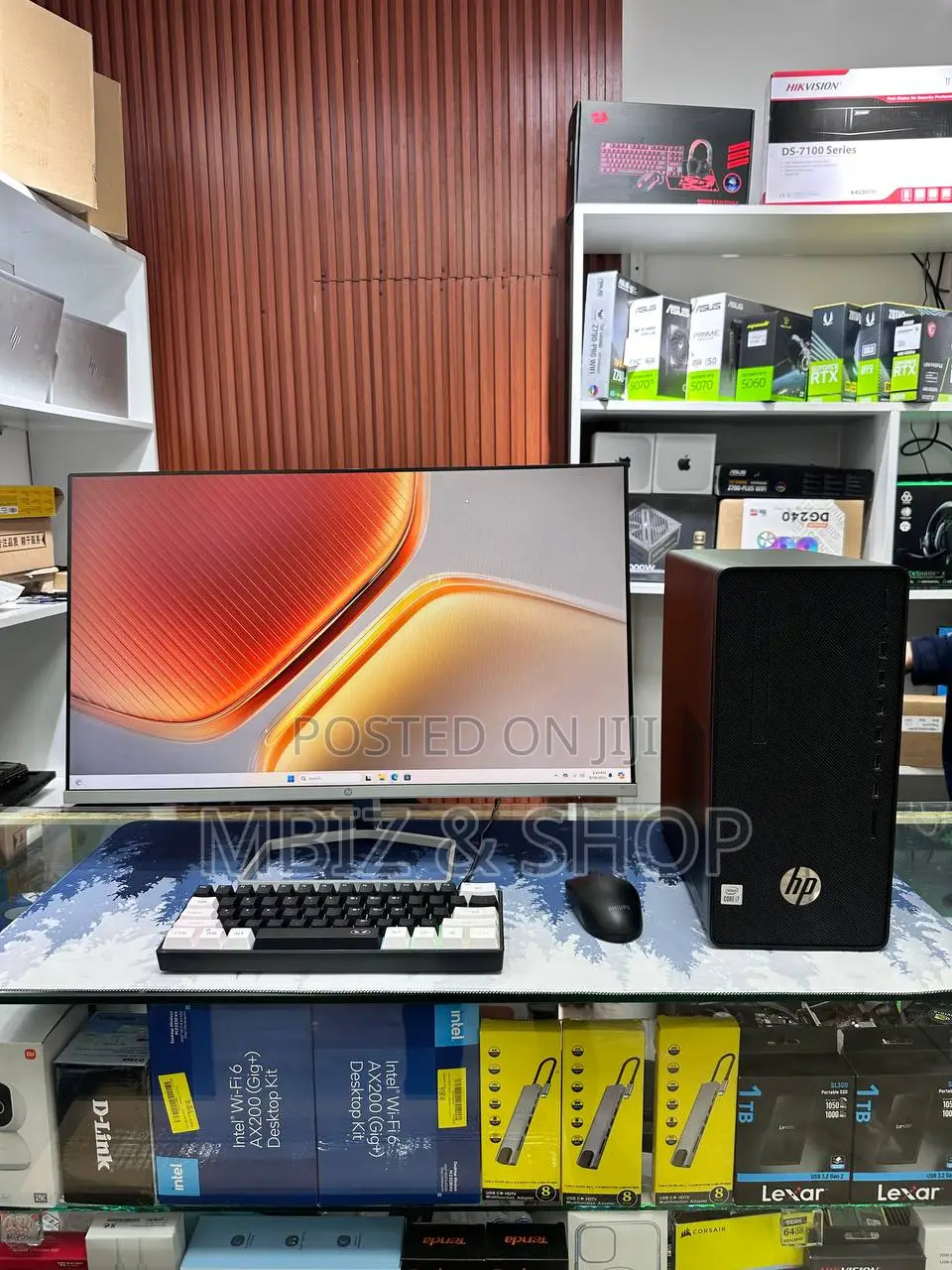 New Desktop Computer HP 8GB Intel Core I5 SSD 512GB