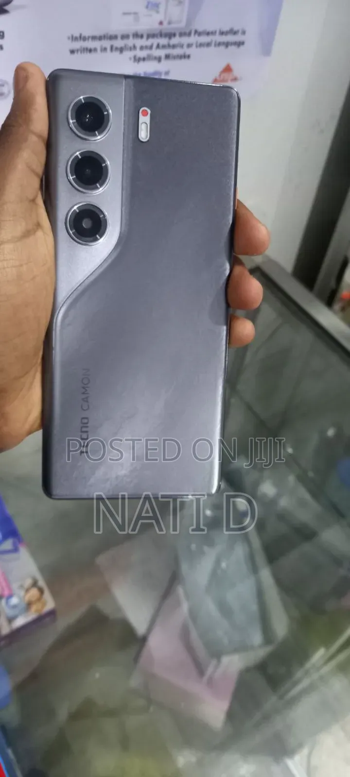 New Tecno Camon 30 256 GB Gray